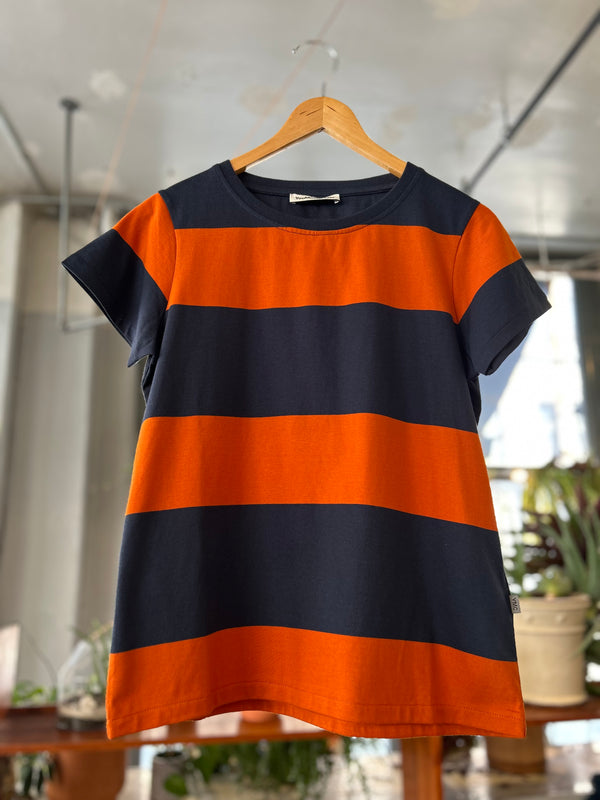 Day T-shirt - Navy/Spice