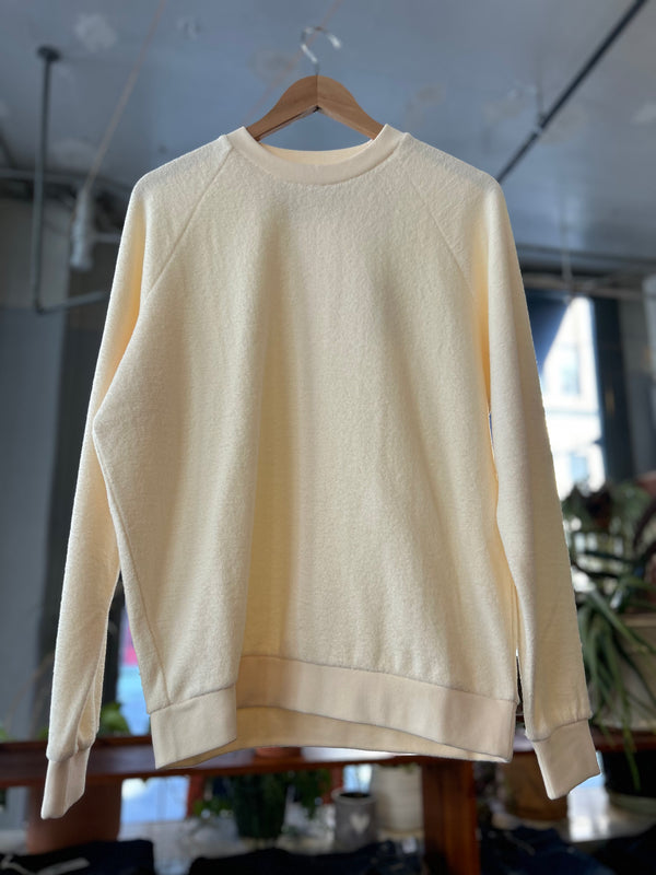 Plush Sweatshirt - Cream