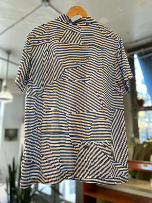 Malick Shirt - Blue/White