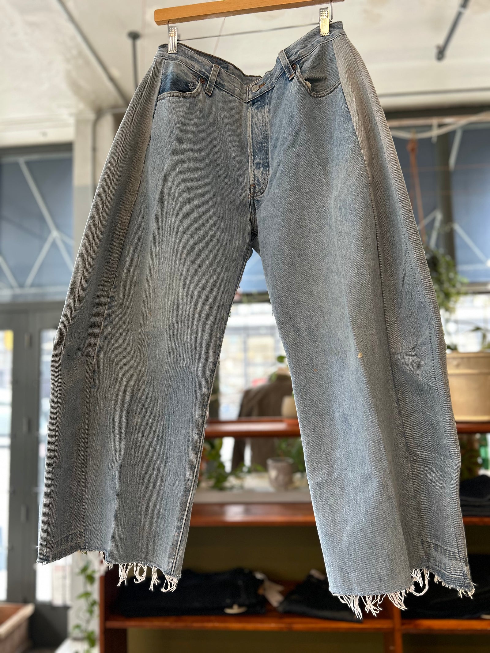 【関税込み】B SIDES Vintage Lasso' jeans Vintage Lasso Jean in Indigo Mix – The Block Vancouver