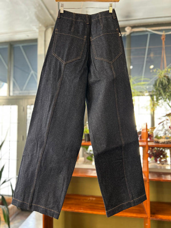 Displaced Seam Jean - Indigo