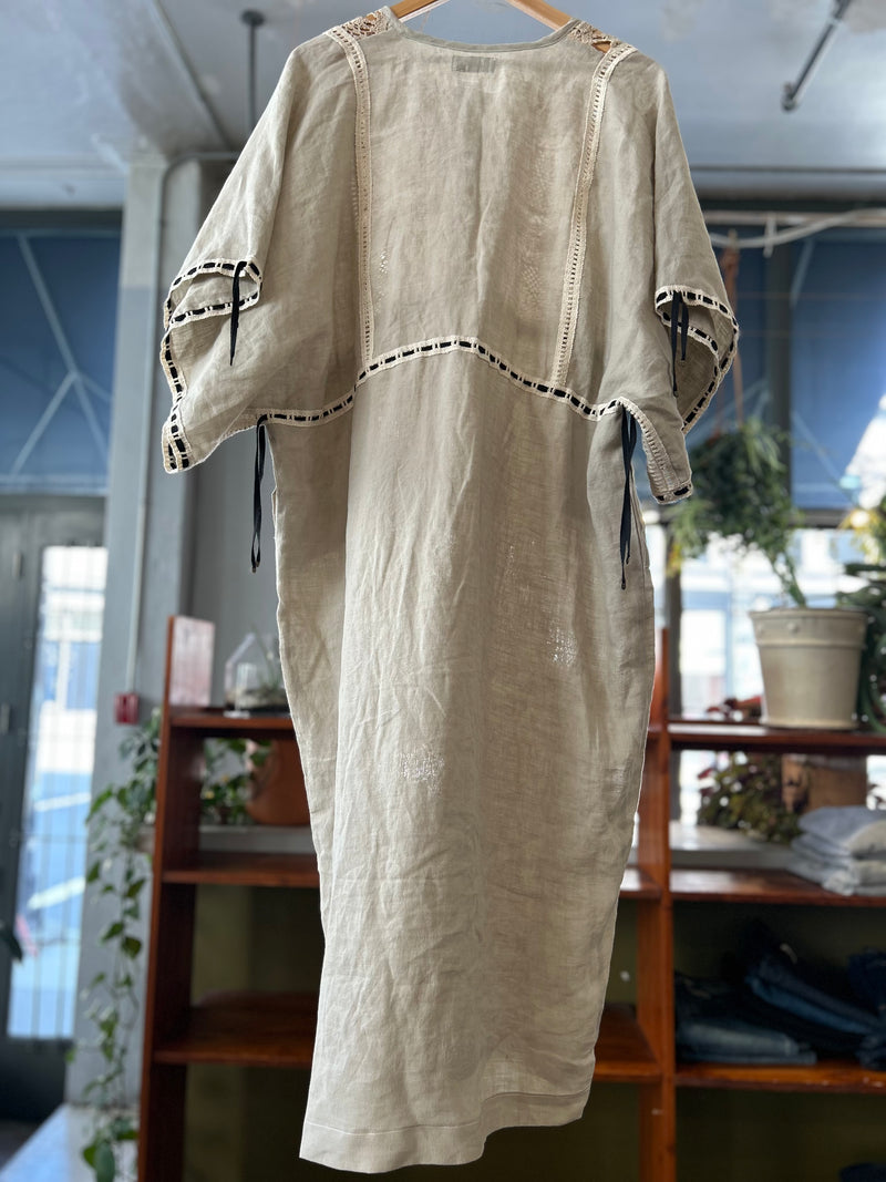 Caftan Gathered Dress