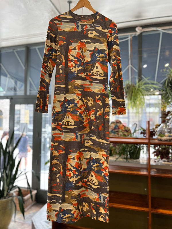 Forest House Straight Dress