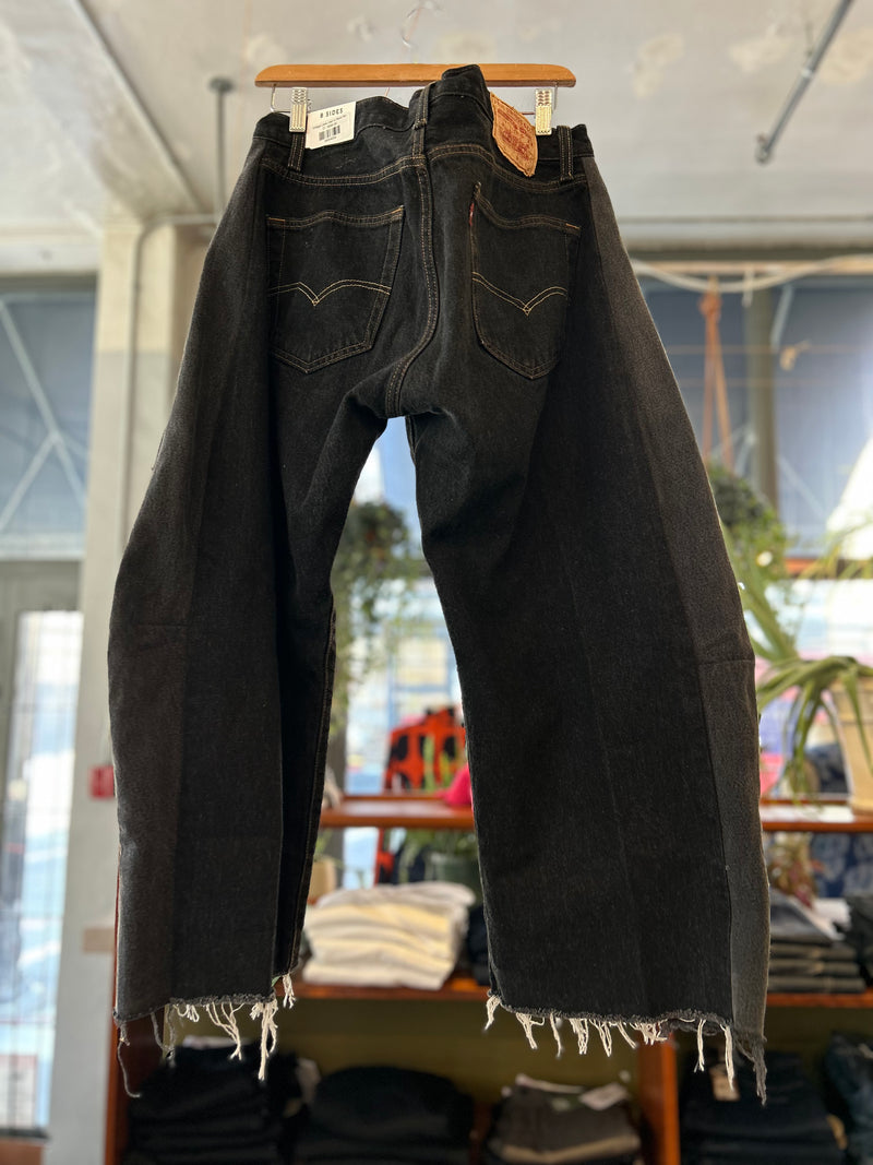 Vintage Lasso Jean in Black Mix