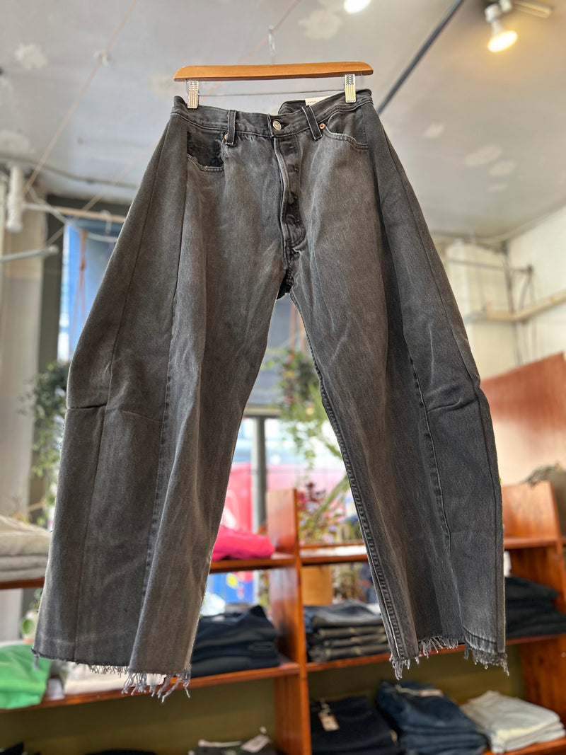 Vintage Lasso Jean in Black Mix
