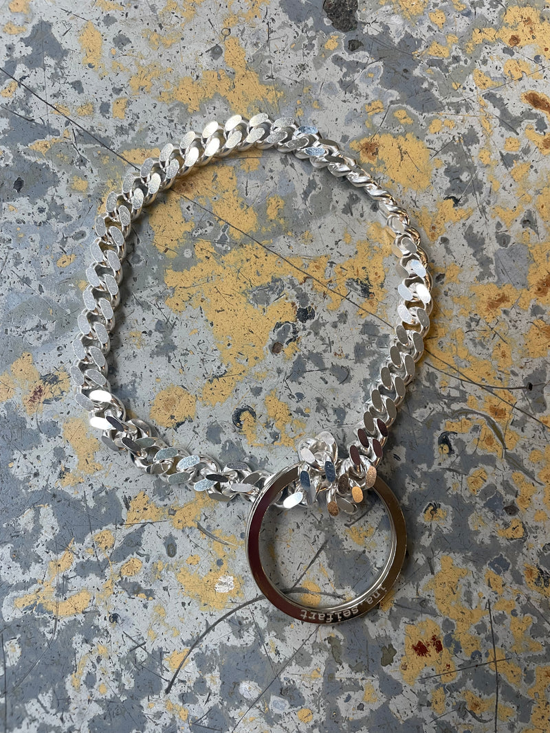 Panzer Short Keychain - Silver