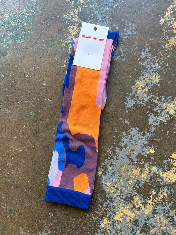 Void Transparent Sock - Women’s - Blue/Orange