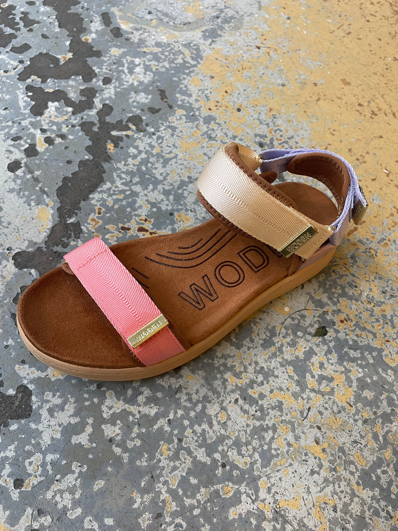 Line Sandal -Butter Multi