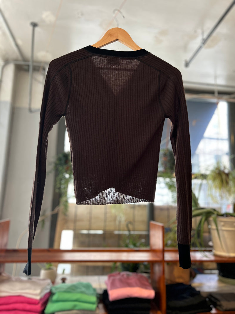 Light Rib Cardigan