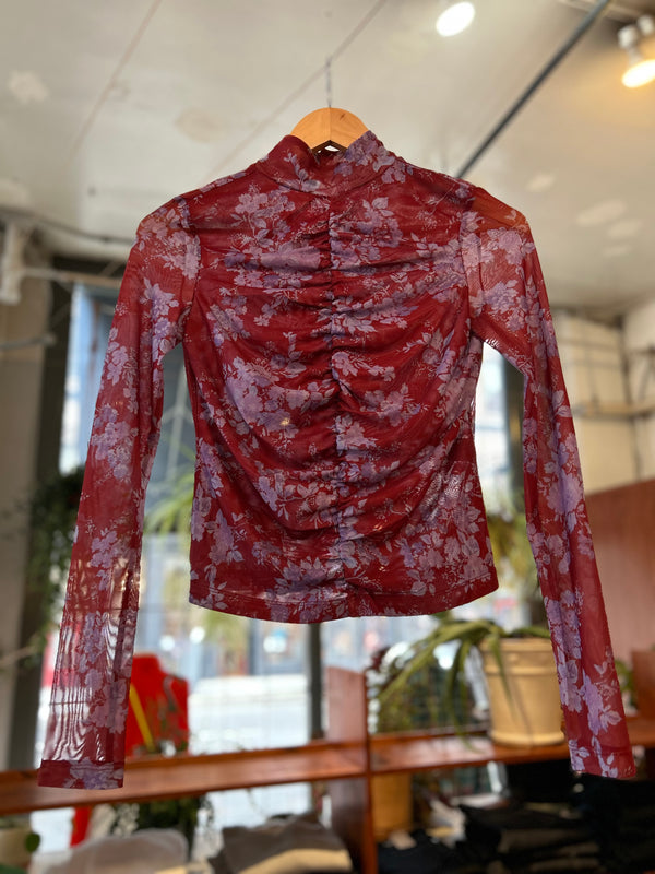 Kara Top - Rouge Parisian