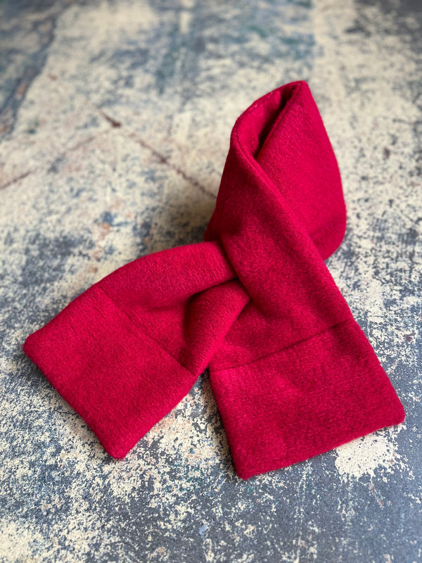Slot Scarf - Red