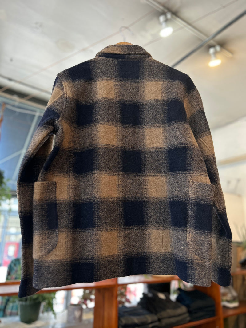 Lumber Jacket - Navy Fleece