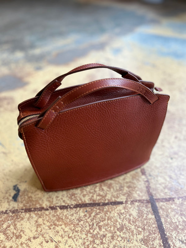 Sol Handbag - Saddle Tan