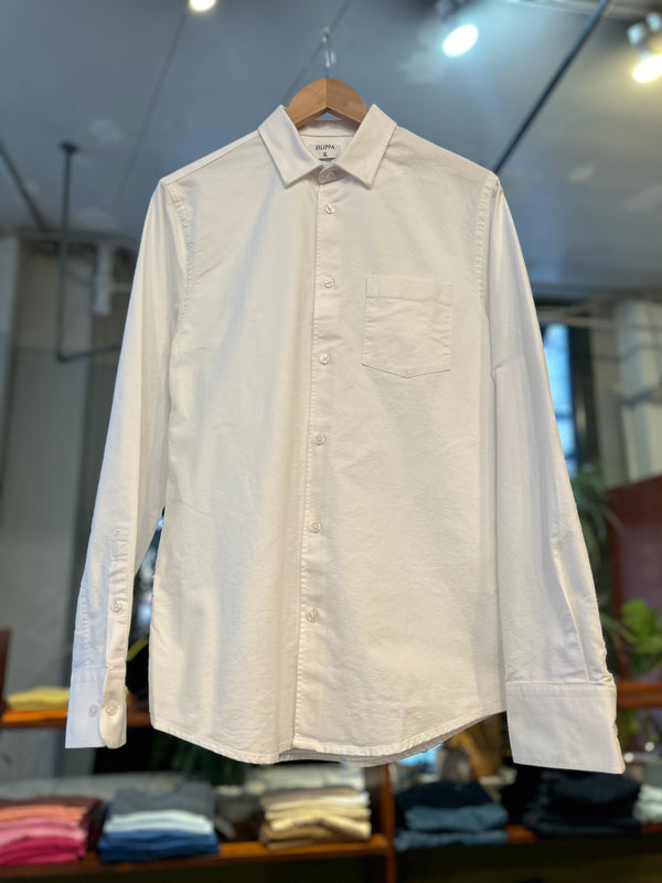 Tim Oxford Shirt - White