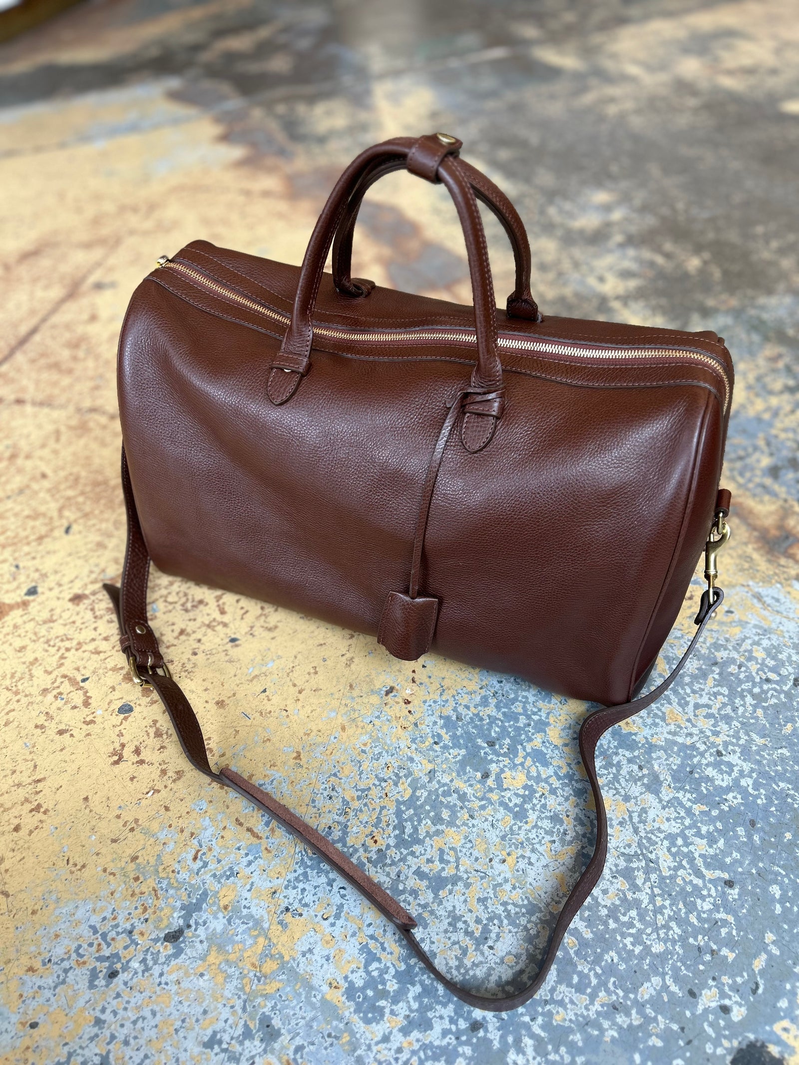 No. 10 Weekender Bag Chestnut