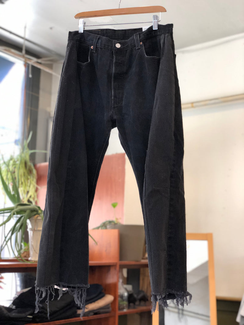 Vintage Lasso Jean in Black Mix