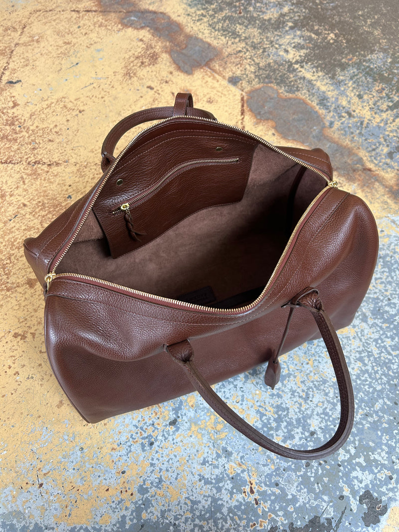 No. 10 Weekender Bag - Chestnut