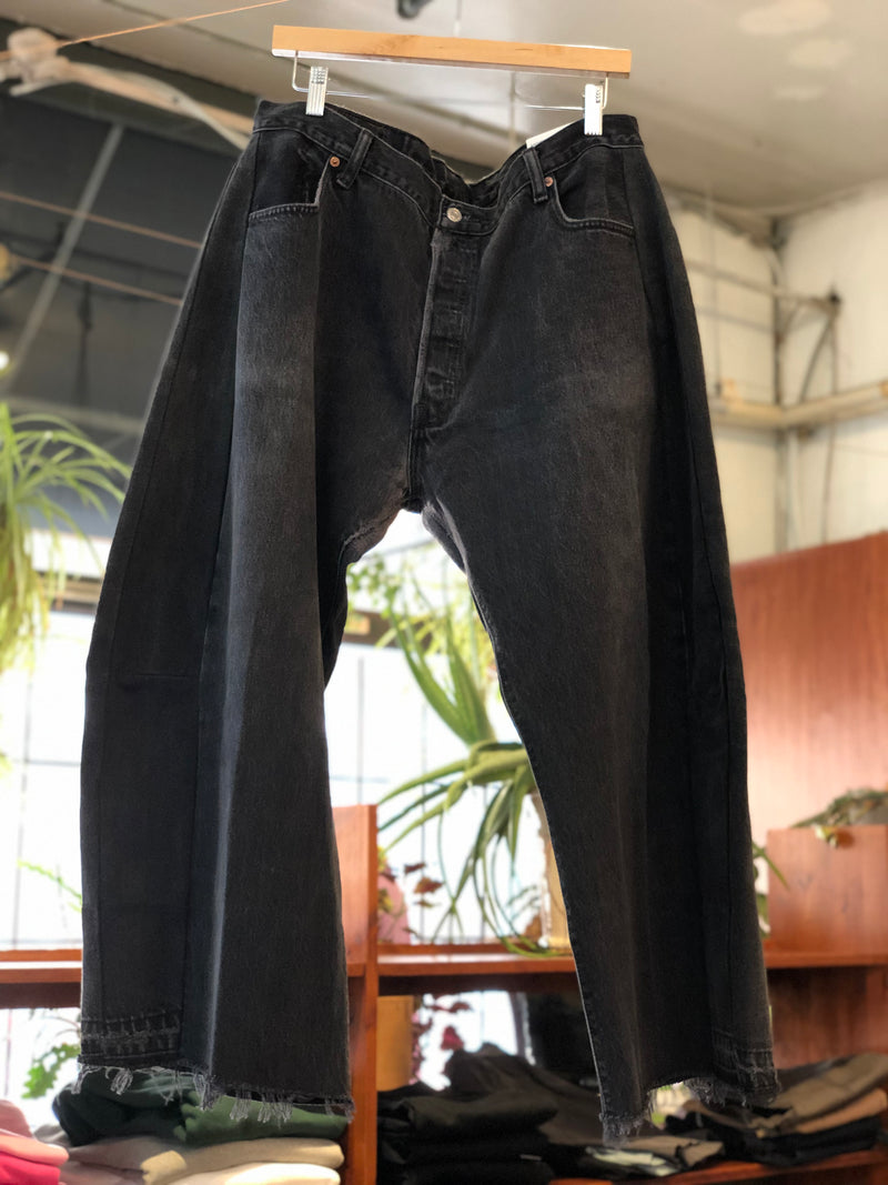 Vintage Lasso Jean in Black Mix