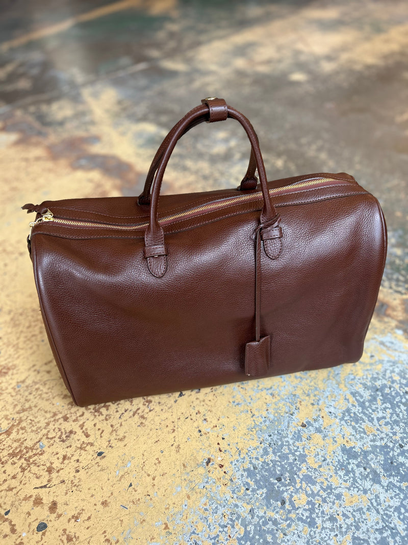 No. 10 Weekender Bag - Chestnut