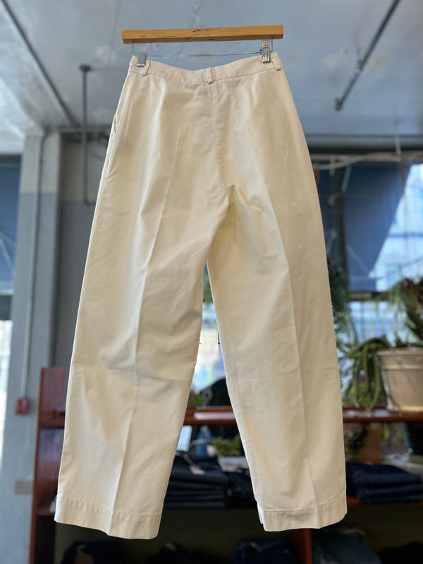 Market Trouser - Ecru Cotton