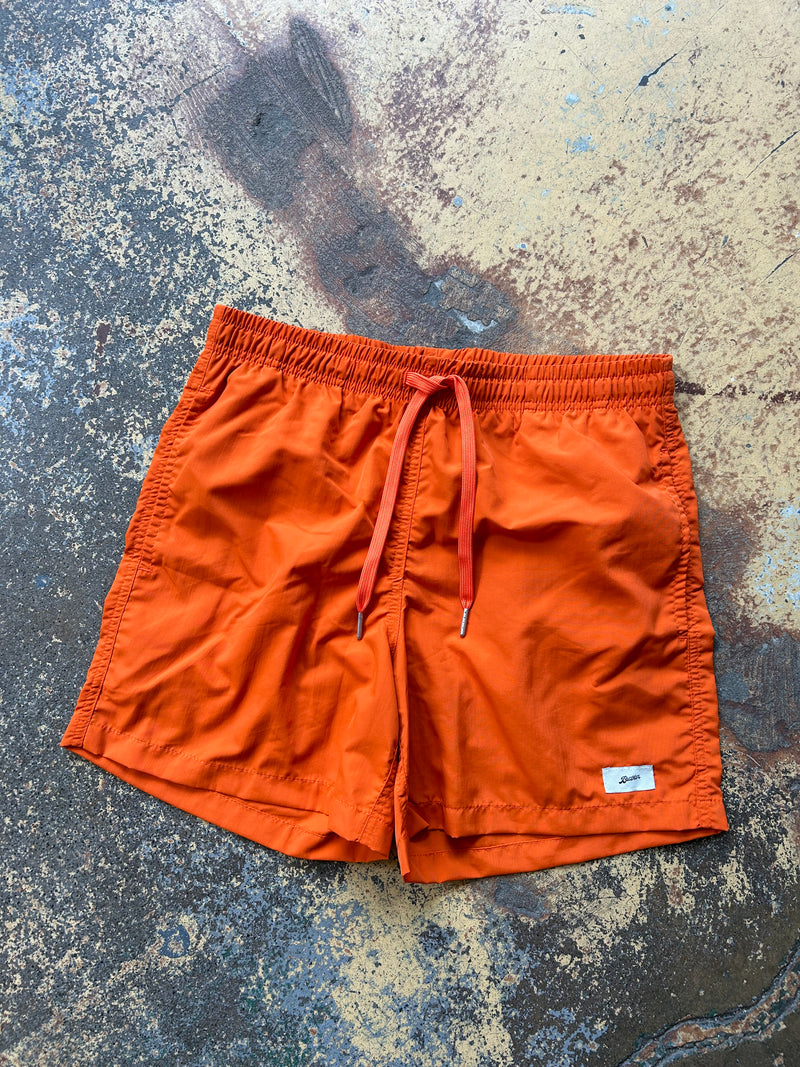 Swim Trunk - Solid Orange