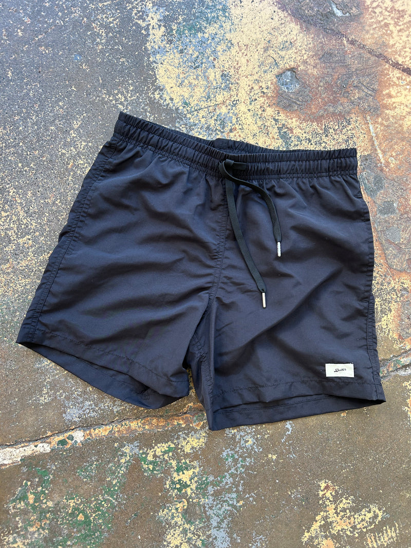 Swim Trunk - Solid Black