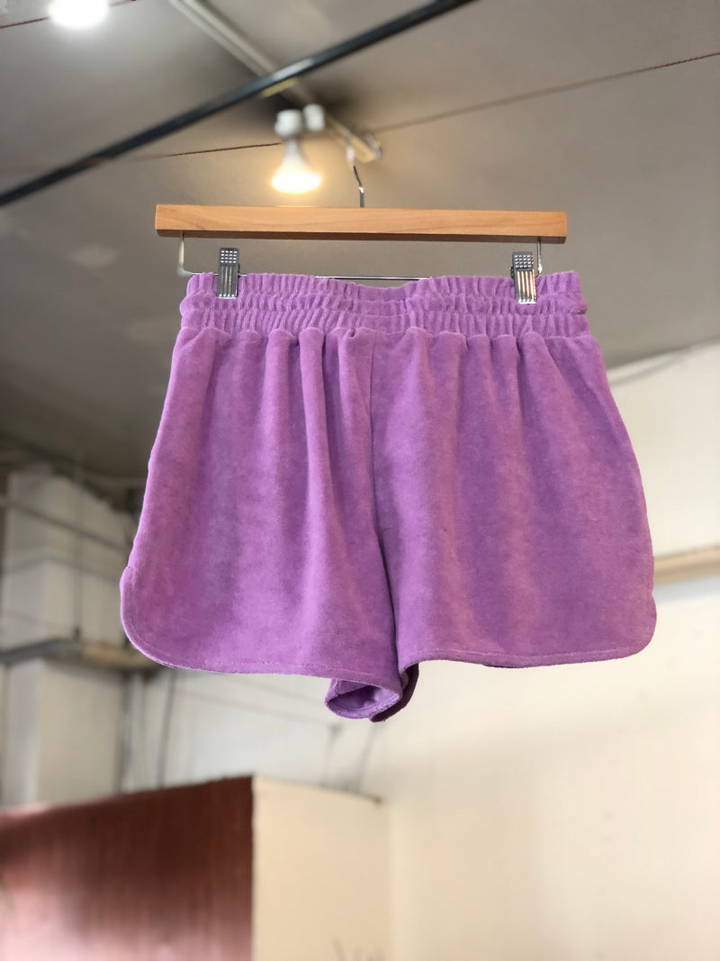 Terry Low Shorts - Lavender