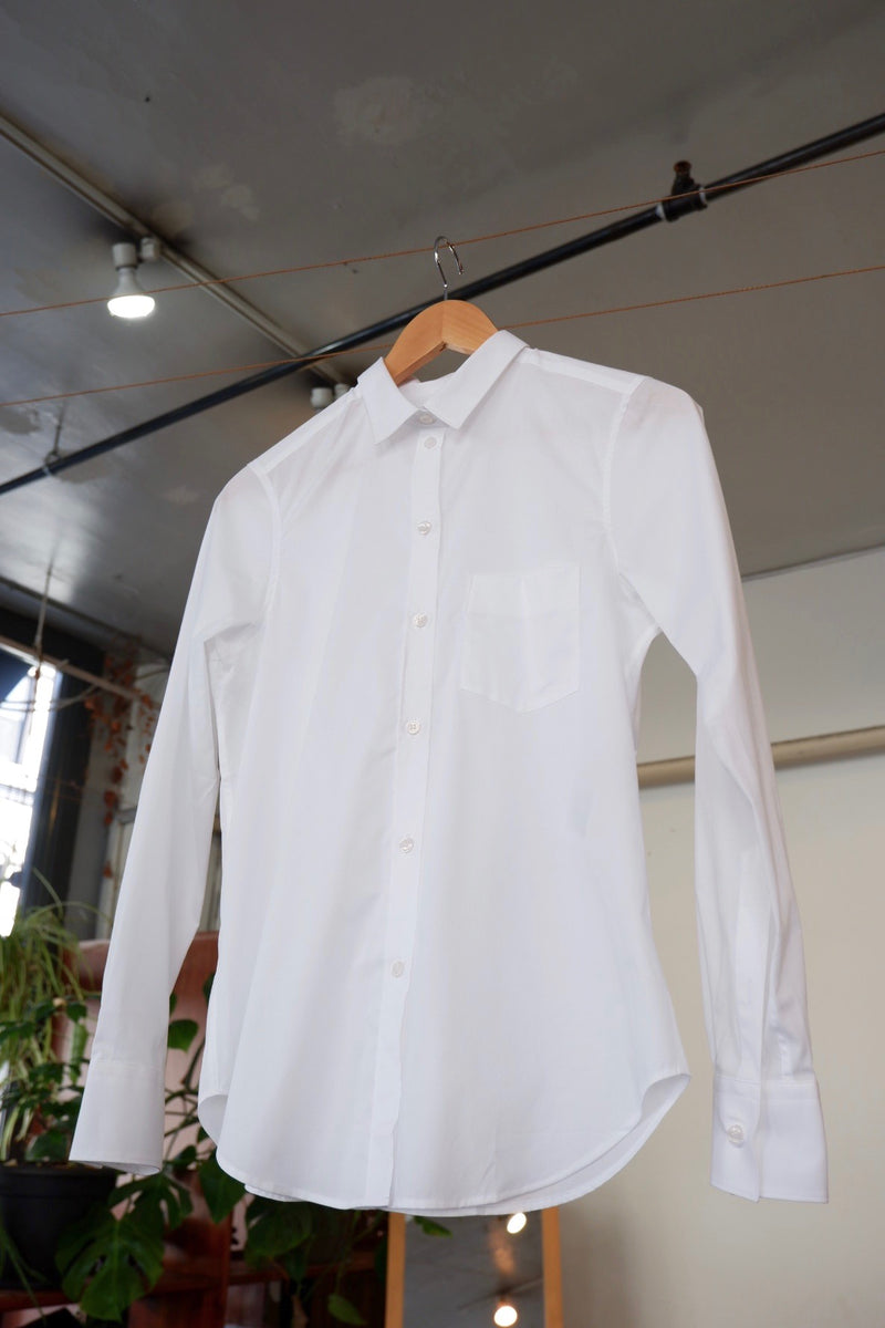 Classic Stretch Shirt — White