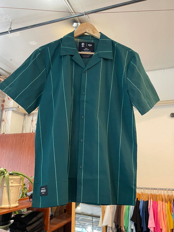Off Course S/S Shirt- Night Green