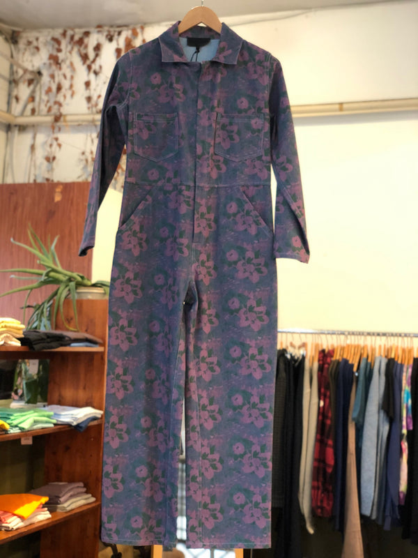 Marlon Jumpsuit - Pink Peonies