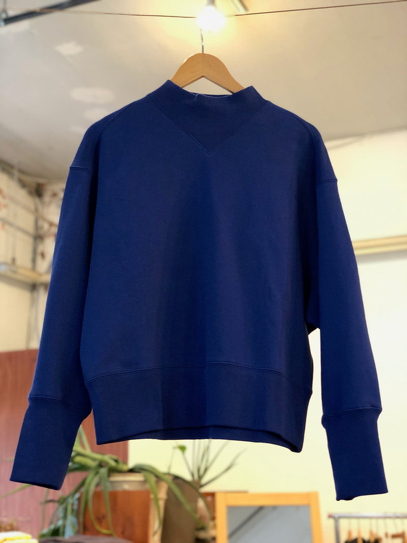 Batwing Sweatshirt - Pacific Blue