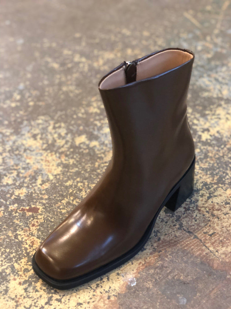 Ankle Boots - Cognac