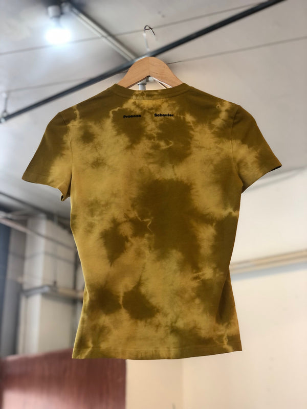 Tie Dye T-Shirt - Sulphur/Muted Lime