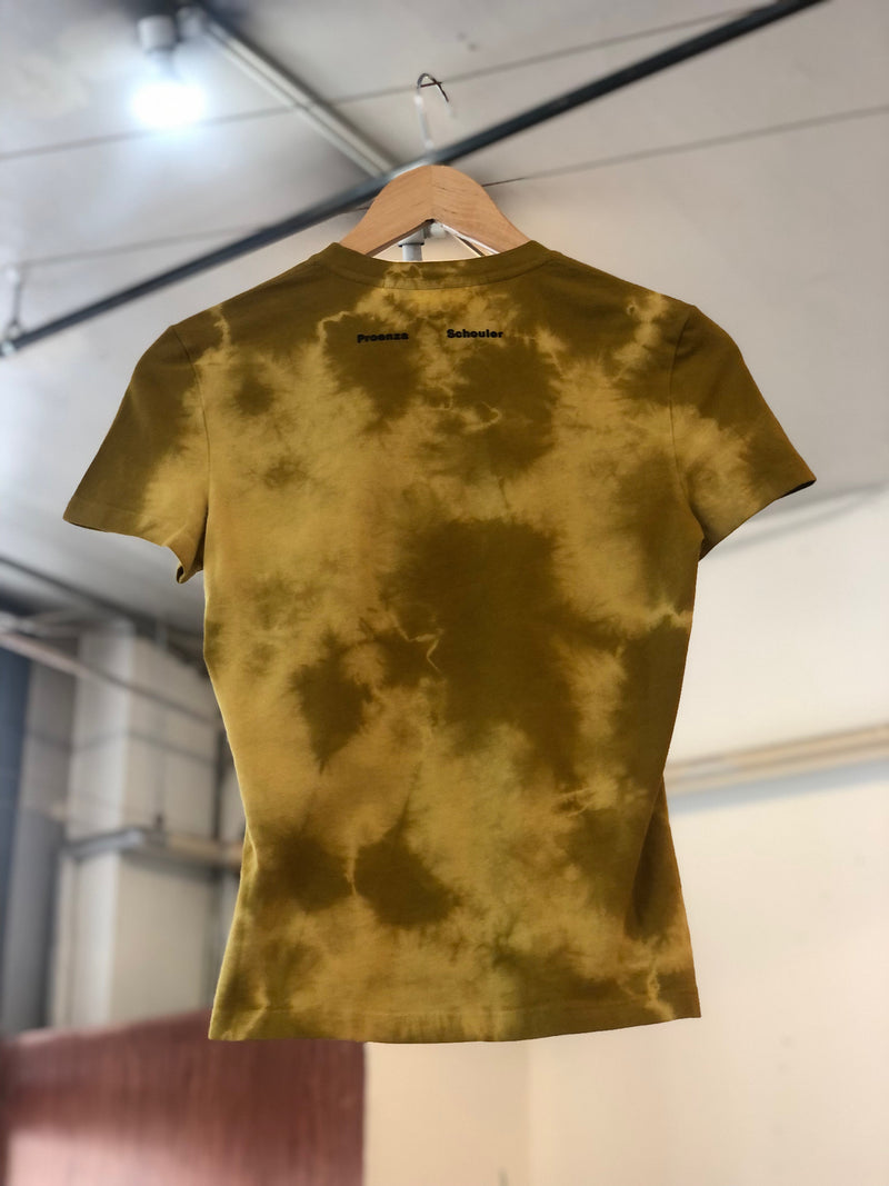 Tie Dye T-Shirt - Sulphur/Muted Lime
