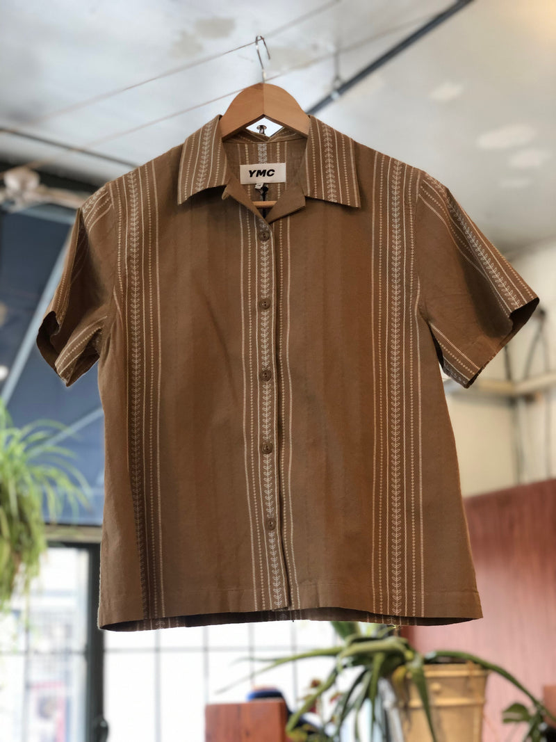 Vegas Short Sleeve Shirt - Brown