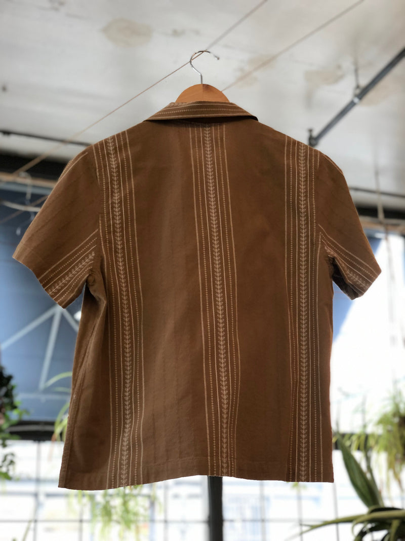 Vegas Short Sleeve Shirt - Brown
