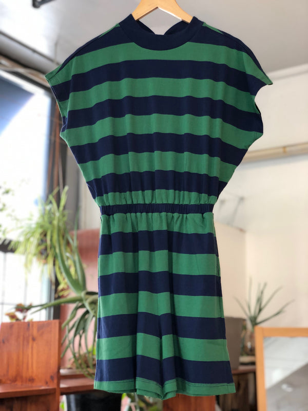 Striped Voltaire Jumpsuit