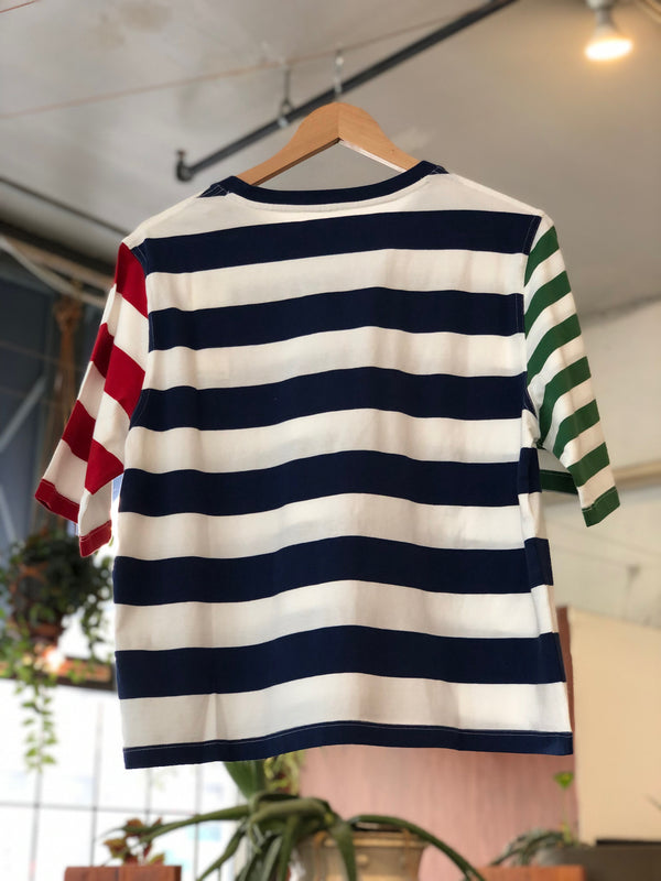 Yes Stripe Tee