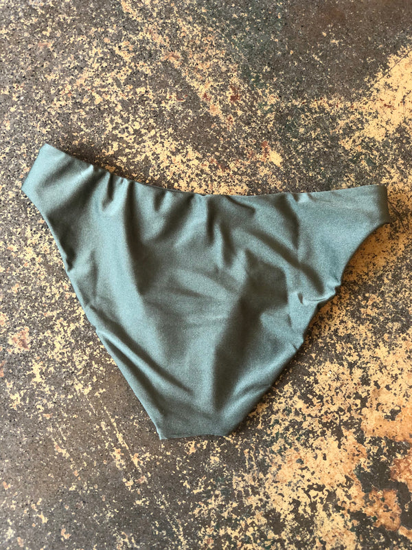 Shimmer Bikini Brief - Pale Green