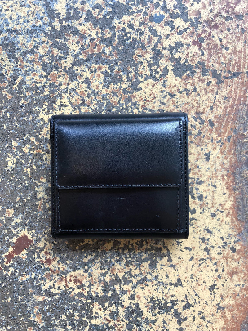 Large Lois Compact Wallet - Black