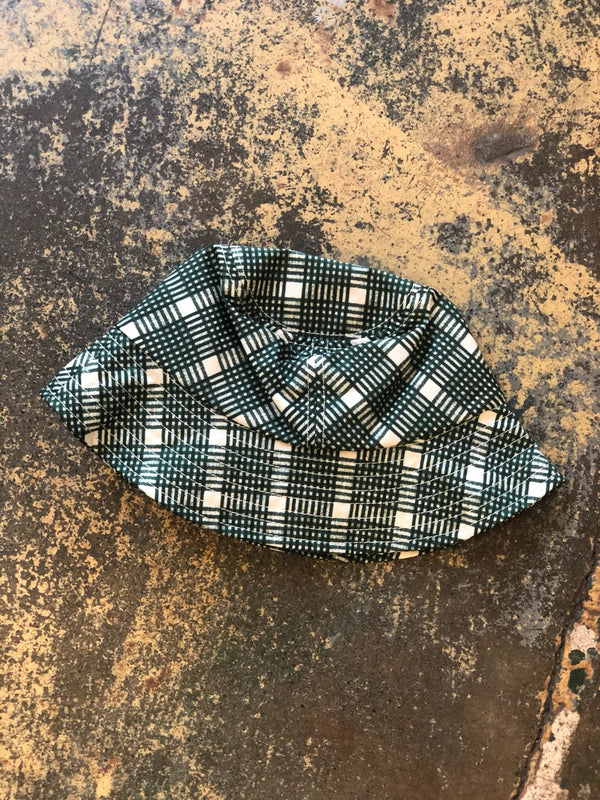 Ivy Bucket Hat - Emerald Plaid
