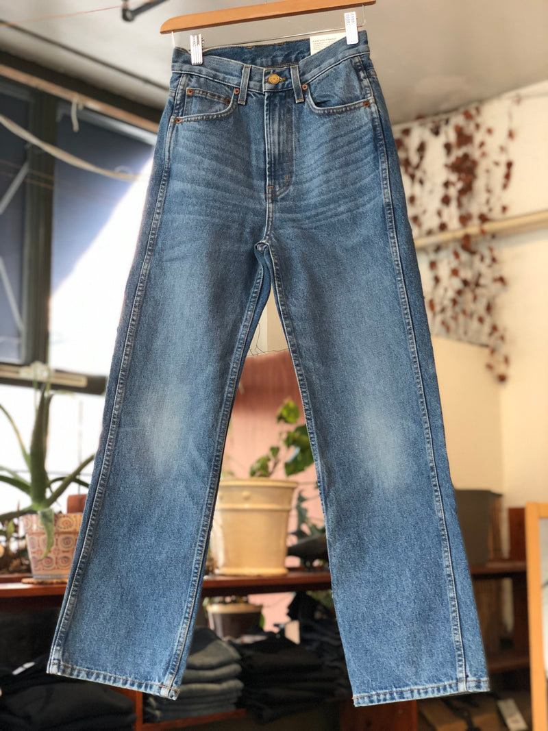 Plein High Straight Jean in Reese Vintage