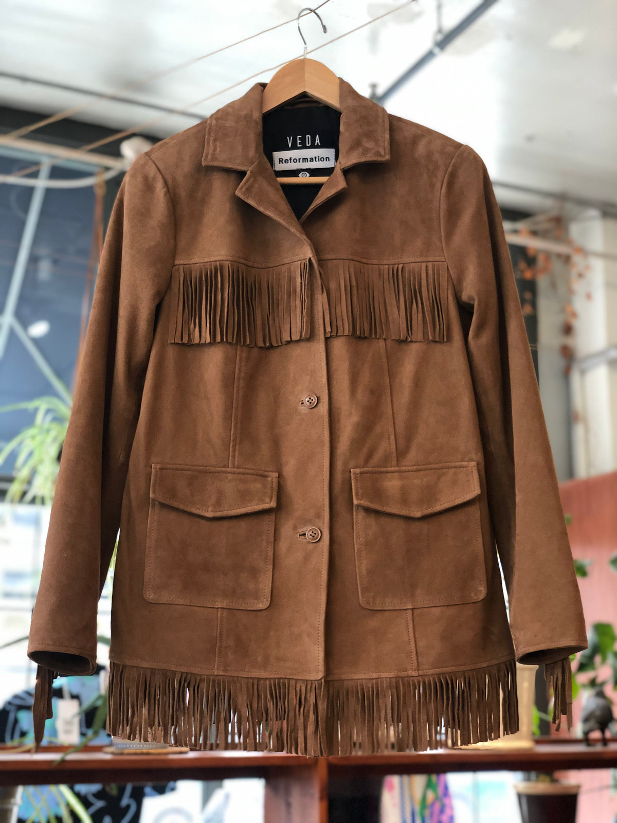 Fringe Suede Jacket | Stetson